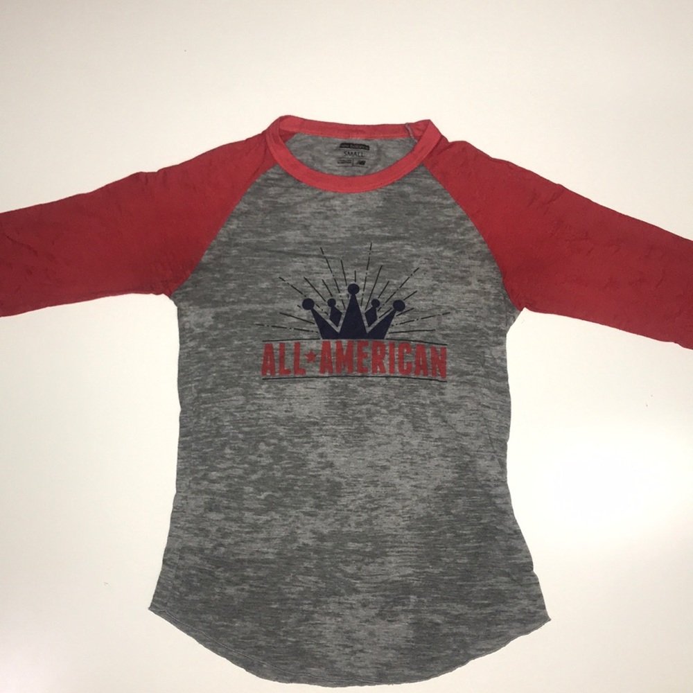 New Balance Nationals All American Quarter Sleeve